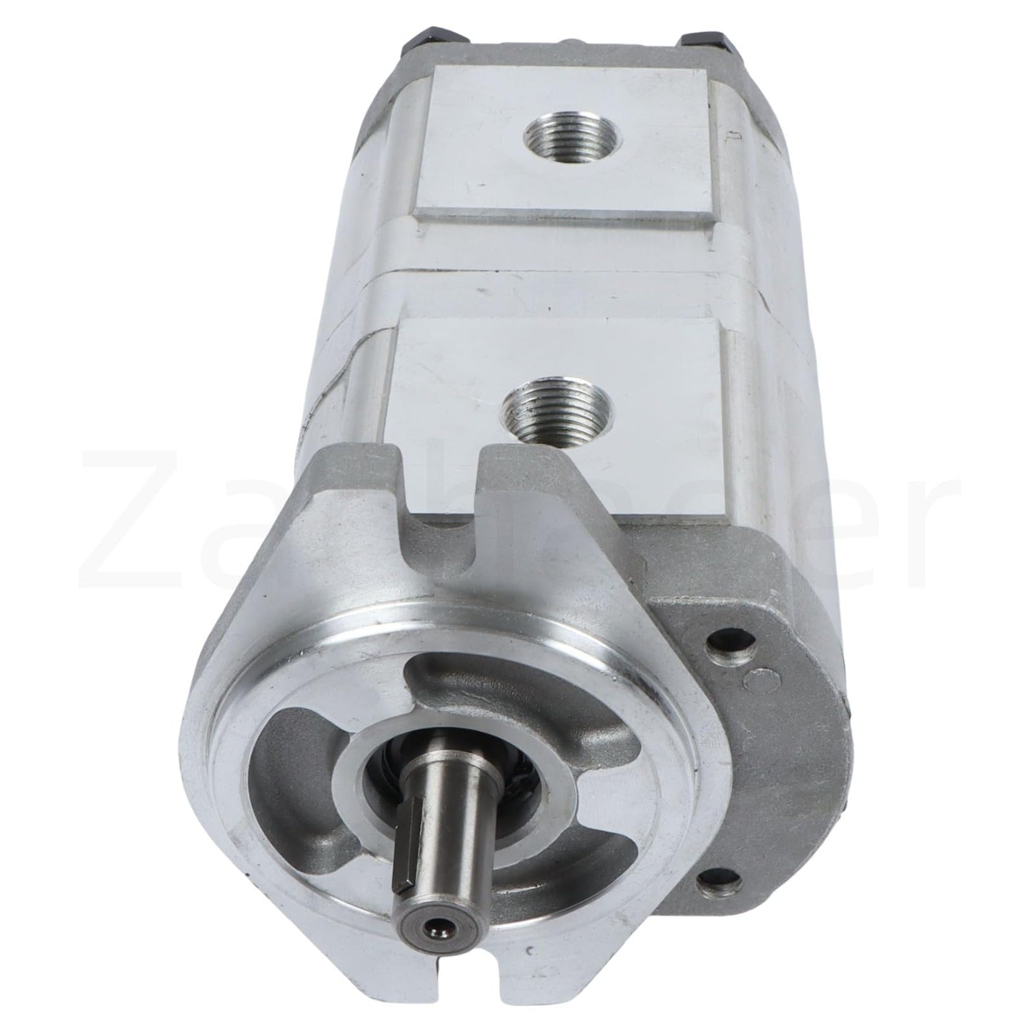 Zachager HGP-33A-F6-6R Fast Response & Durable Hydraulic Double Gear Pump Direct Replacement for Suitable for with a Shaft Diameter of 17.46mm.Oil inlet BSPT3/4" Oil outlet BSPT1/2"