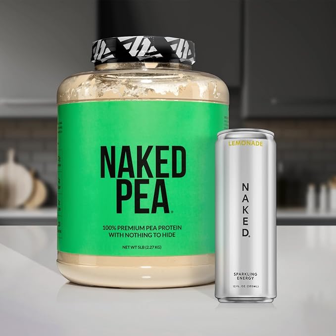 Naked Pea - Pea Protein Isolate - Plant Based, Vegetarian & Vegan Protein. Easy to Digest, Non-GMO, No Lactose, No Soy and Gluten Free - 15 Servings