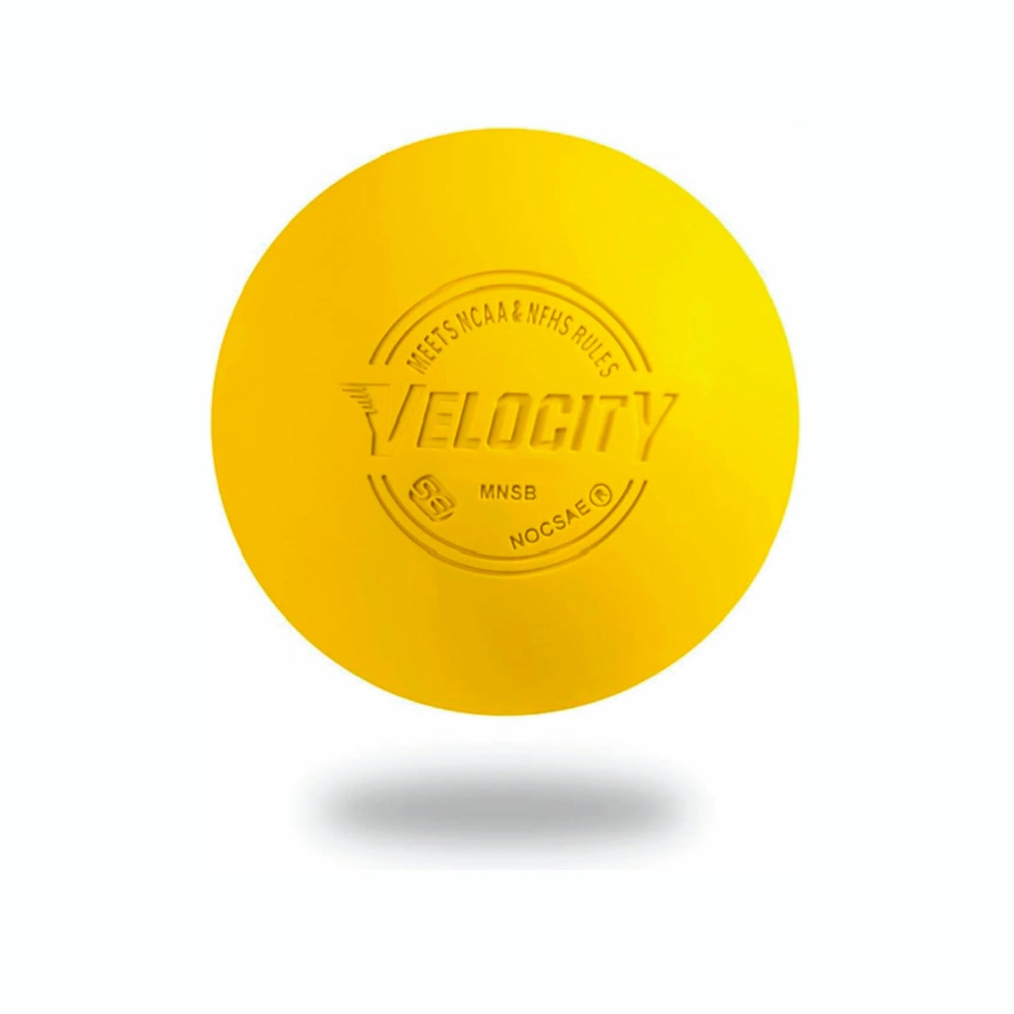 Velocity Practice Lacrosse Balls - 1, 2, 3, 6, 12, 18, 24, 36, 60 and 120 Packs - Official Size and Weight - Yellow