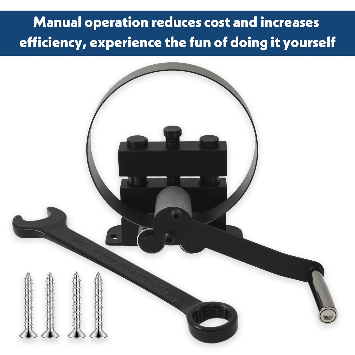 Metal Bending Machine,Manual Roller Operator,Manually Operated Ring Winder,Metal Bending,Steel Bar Molding Machine(circles up to 15 inches in diameter)