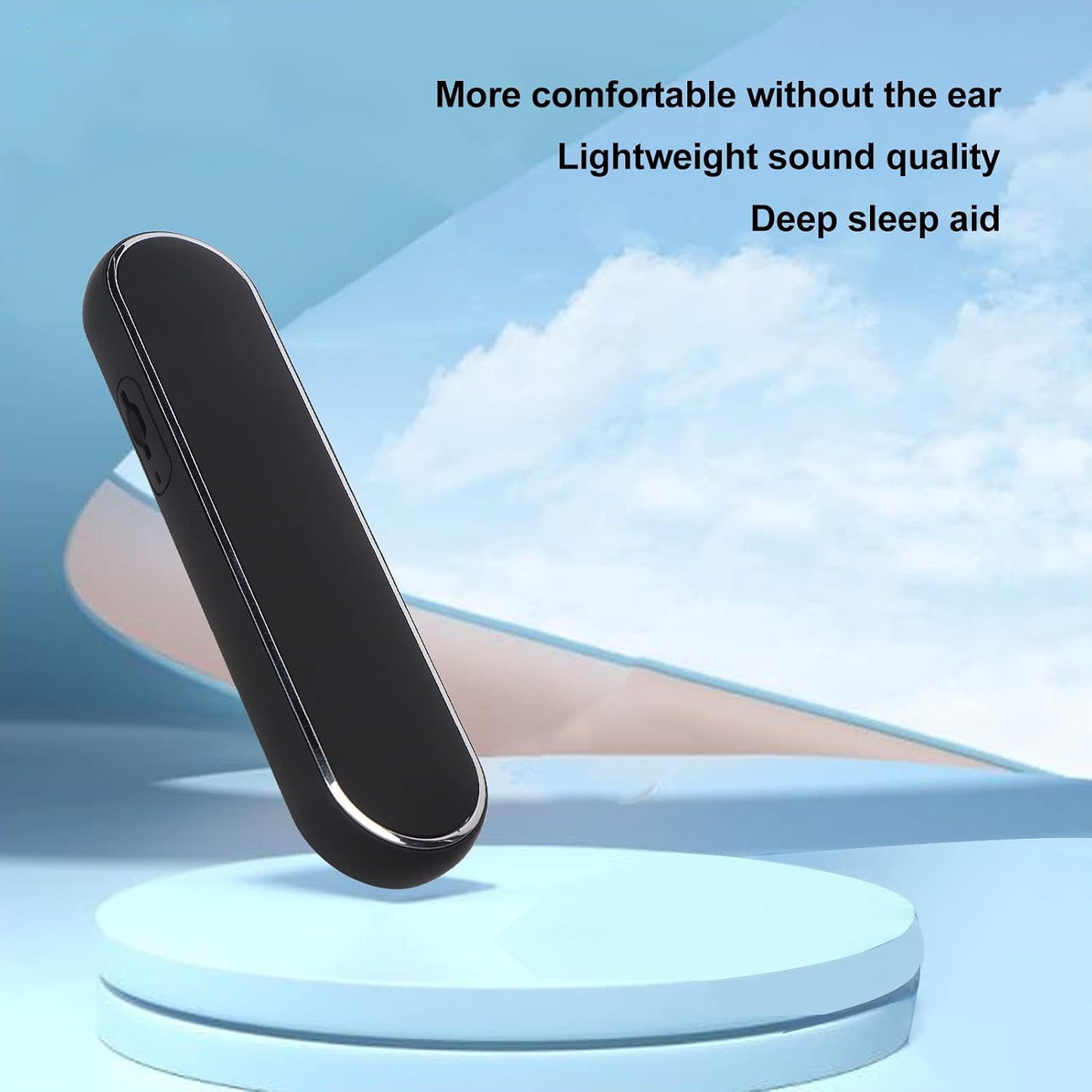 Vikye Bluetooth Pillow Speaker for Sleeping,Mini Portable Under Pillow Speakers,Portable Pillow Speaker with Volume