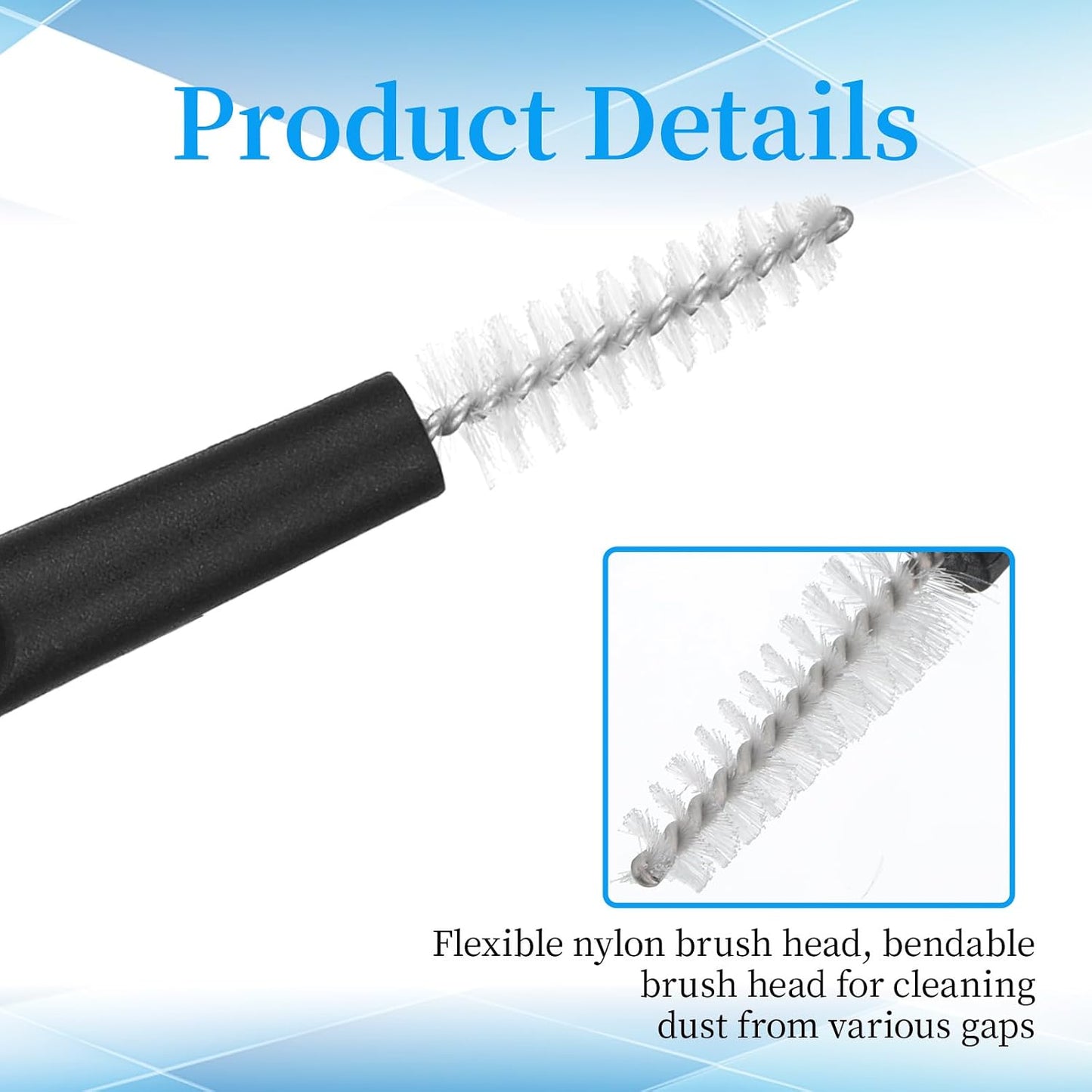 Aphumedc 16 Pack Phone Charger Port Cleaner Kit, Anti-Clogging Mini Brushes Cleaner, Reusable Speaker Cleaning Tool