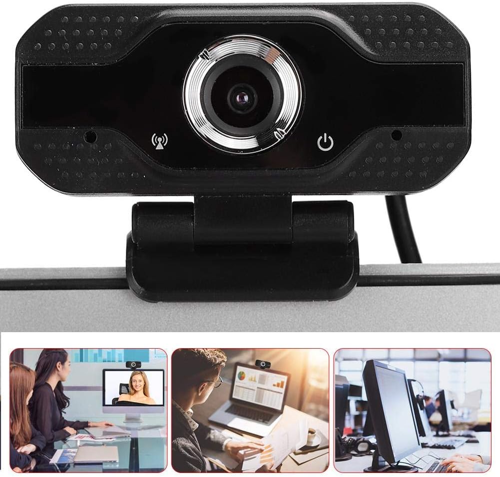 ciciglow 1080P PC Webcam, Desktop Computer Camera USB with Microphone USB Online Class Webcam for Live Streaming, Video