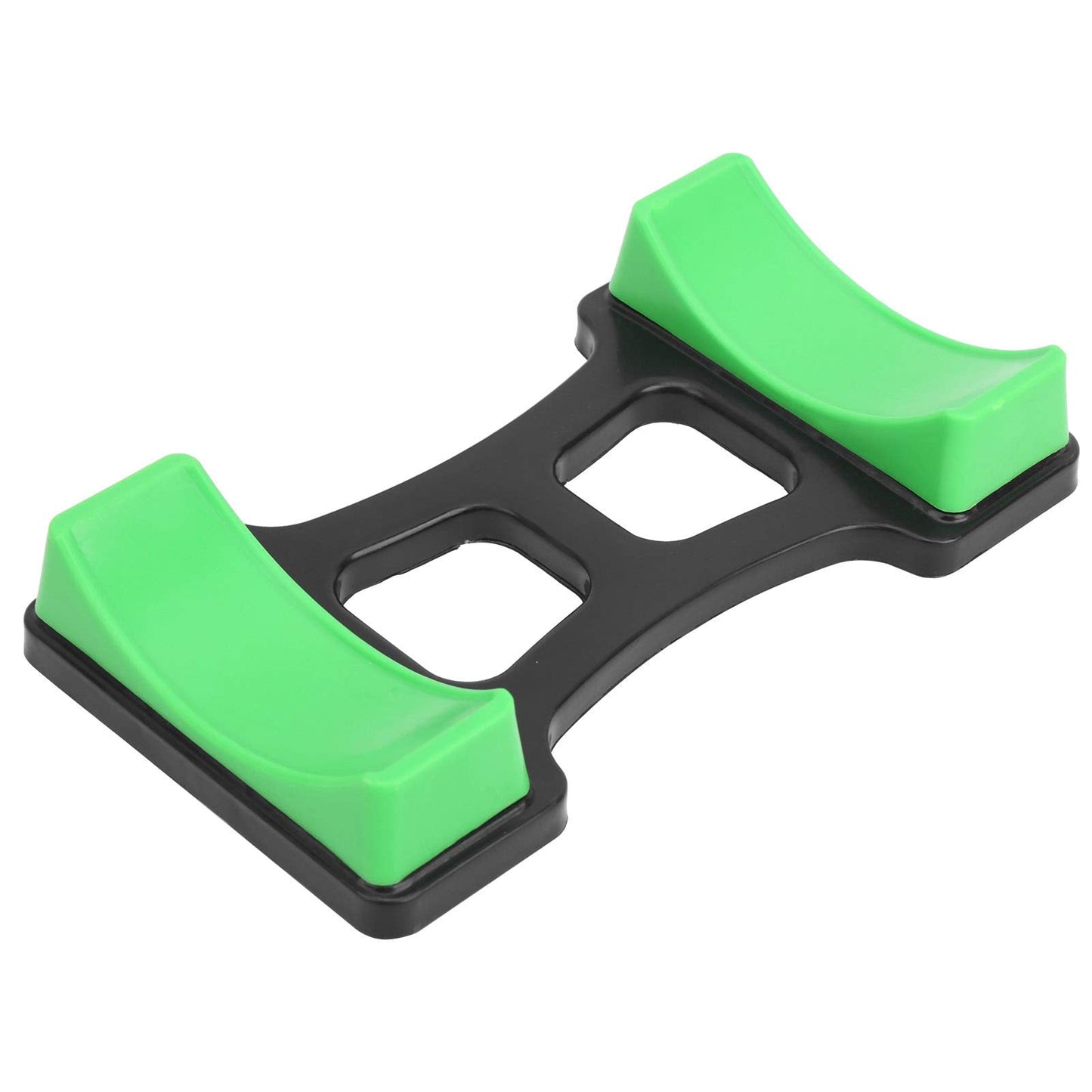 Oumefar 1 Pair Dumbbell Rack Mat Stand Holder ABS Plastic NonSlip Floor Protection Fitness Equipment For Home Gym Workout Storage 60KG Bearing