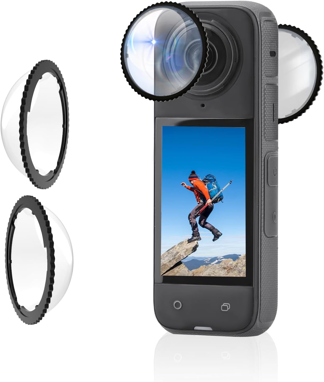 X4 Insta360 X4, 360 X4 X4 Premium Lens Guard for High Transparency Tempered Glass Lens Protector for Insta Camera