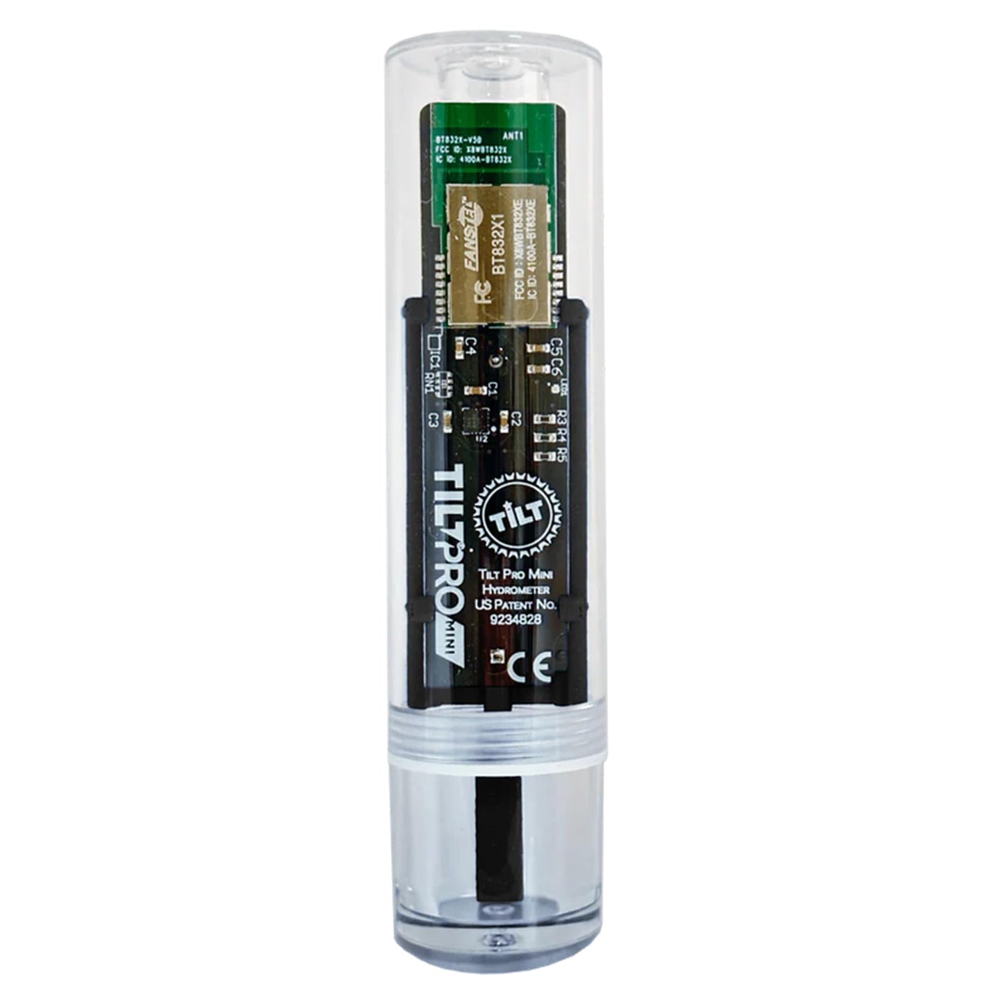 Tilt Pro MINI Wireless Hydrometer and Thermometer Black: Patented Brewing Technology for Professional Brewers with High Accuracy for Beer, Wine, Cider, Mead & More (Black)