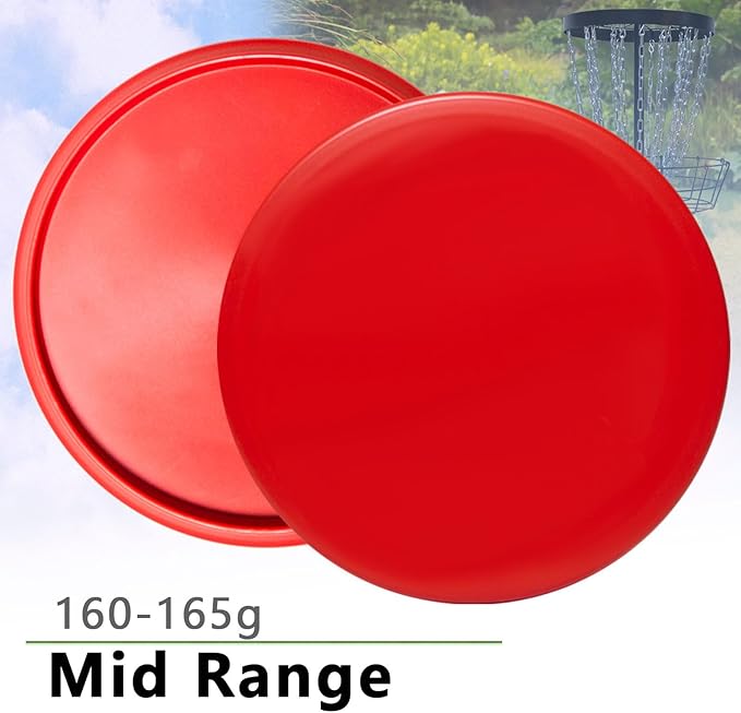Disc Golf Mid Range | Flying Golf Discs Set of 6 for Beginners – DIY Your Discs