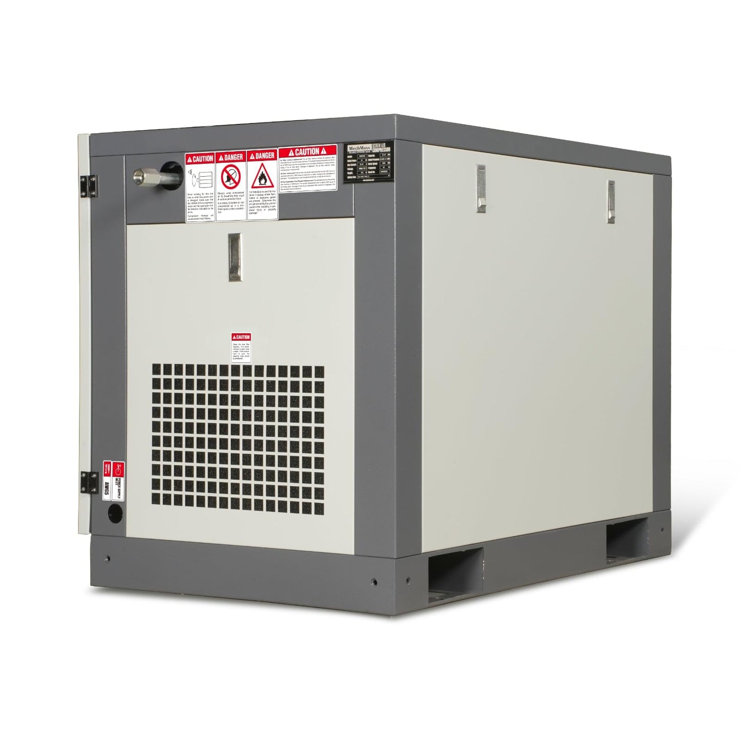MechMaxx 10HP Rotary Screw Air Compressor – 32 CFM, 116 PSI, 230V 3-Phase | Industrial-Grade，Model M10AC230