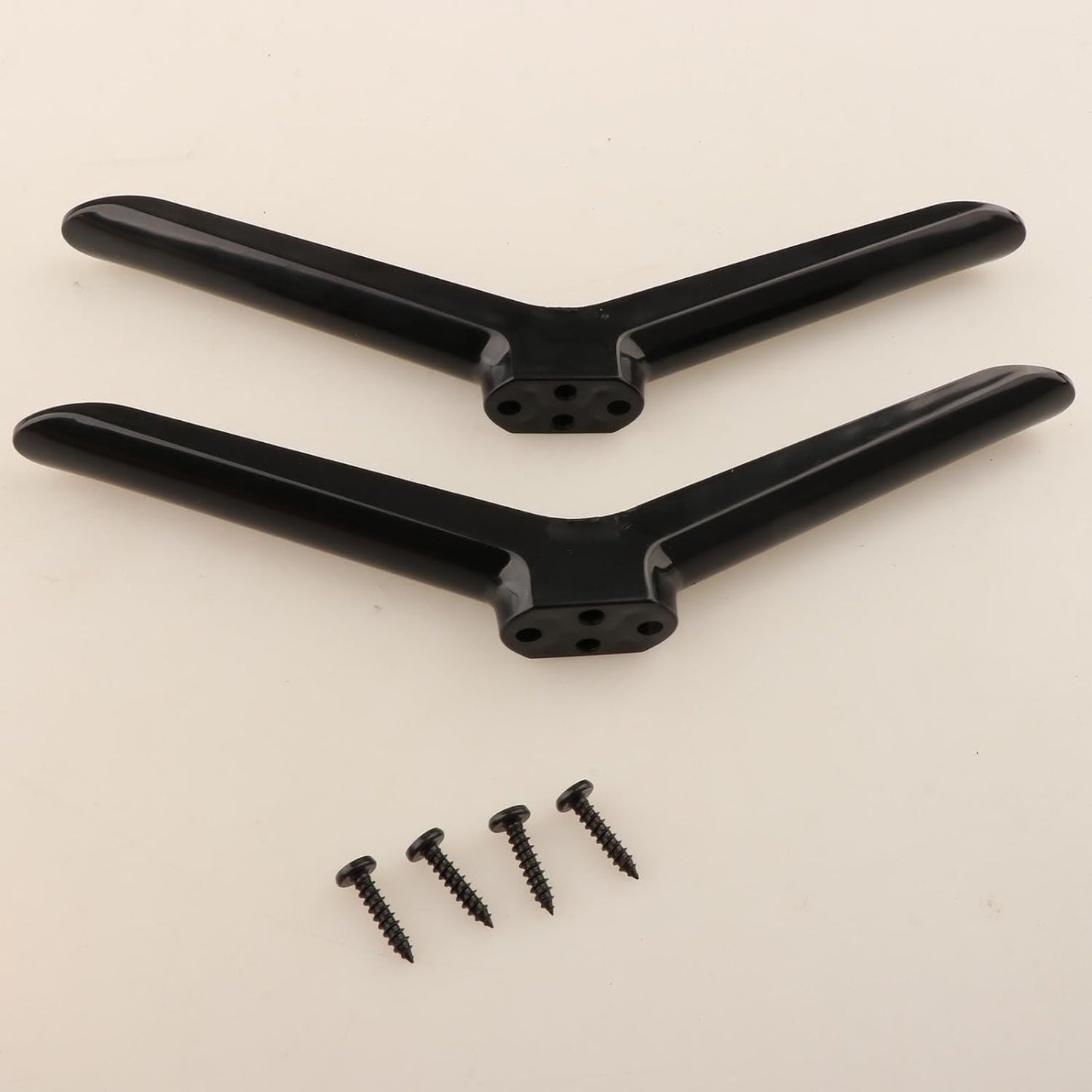 FVDPWYE 2X 22.5cmx5.5cmx2cm TV Base Stand Table Top TV Legs