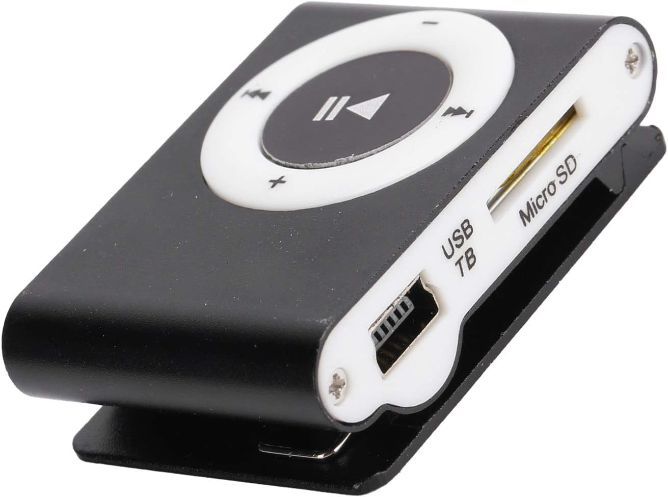 Restokki Mp3 Ultimate Music Companion: Player with Clip-On Design, Earphones, and USB Cable - Your Perfect Workout