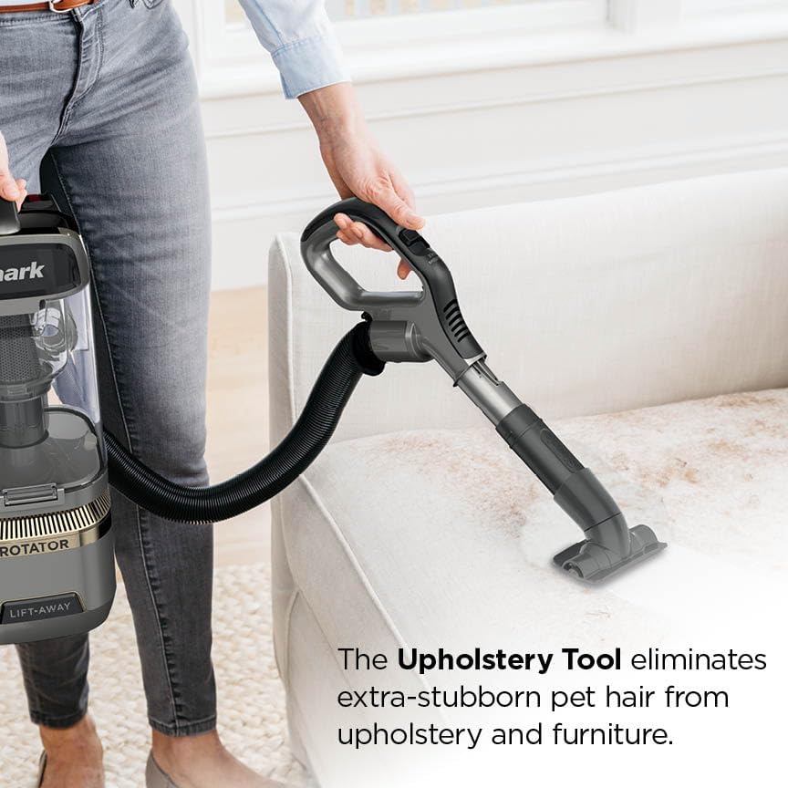 Shark Rotator Lift-Away Vacuum Cleaner - No Hair Wrap & HEPA Filter | Lightweight Pet Hair Vacuum | Silver