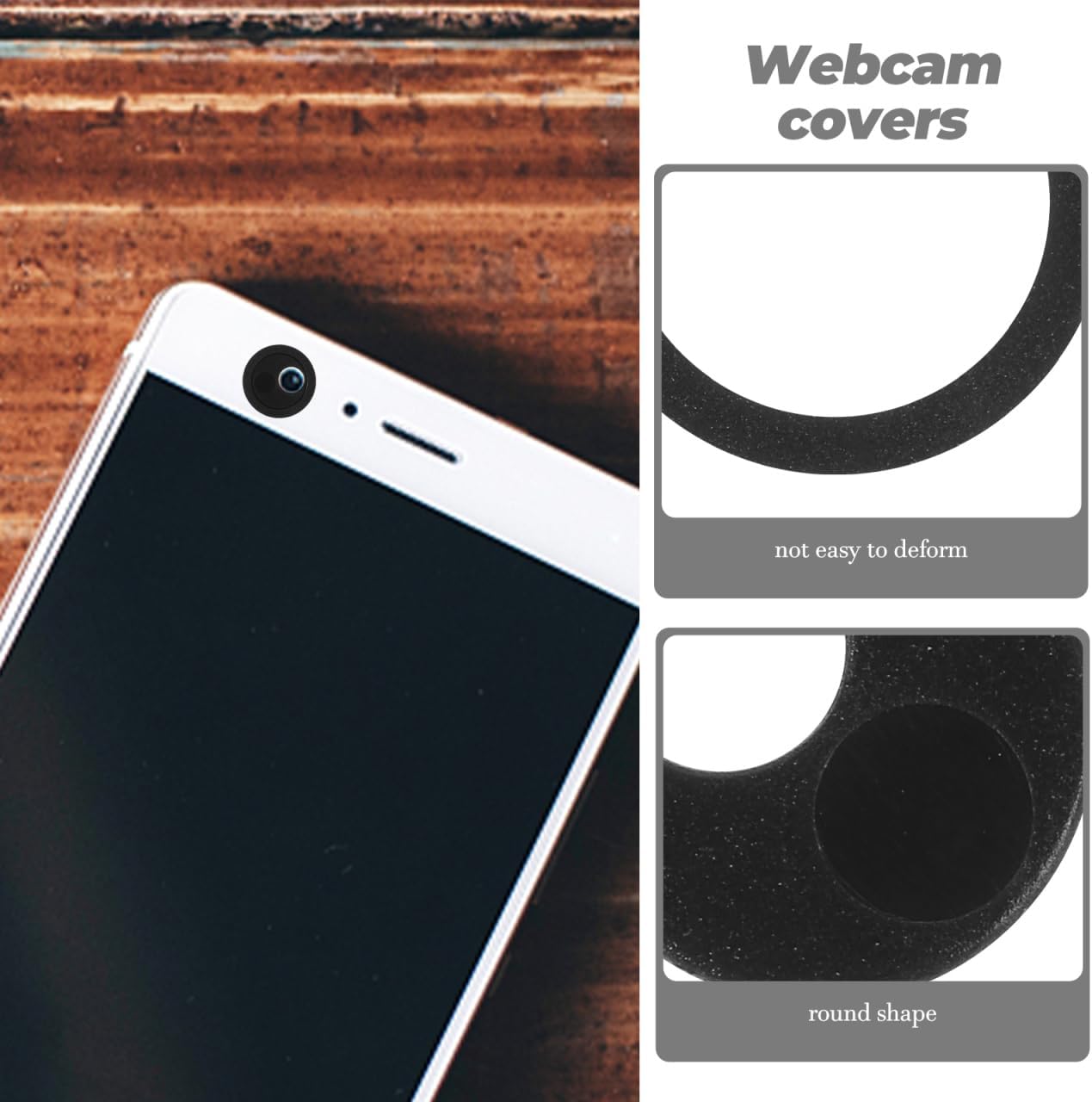 MOLUCKFU 6Pcs Phone Camera Cover Laptop Camera Cover Slide Ultra Thin Privacy Lens Protectors Easy Installation