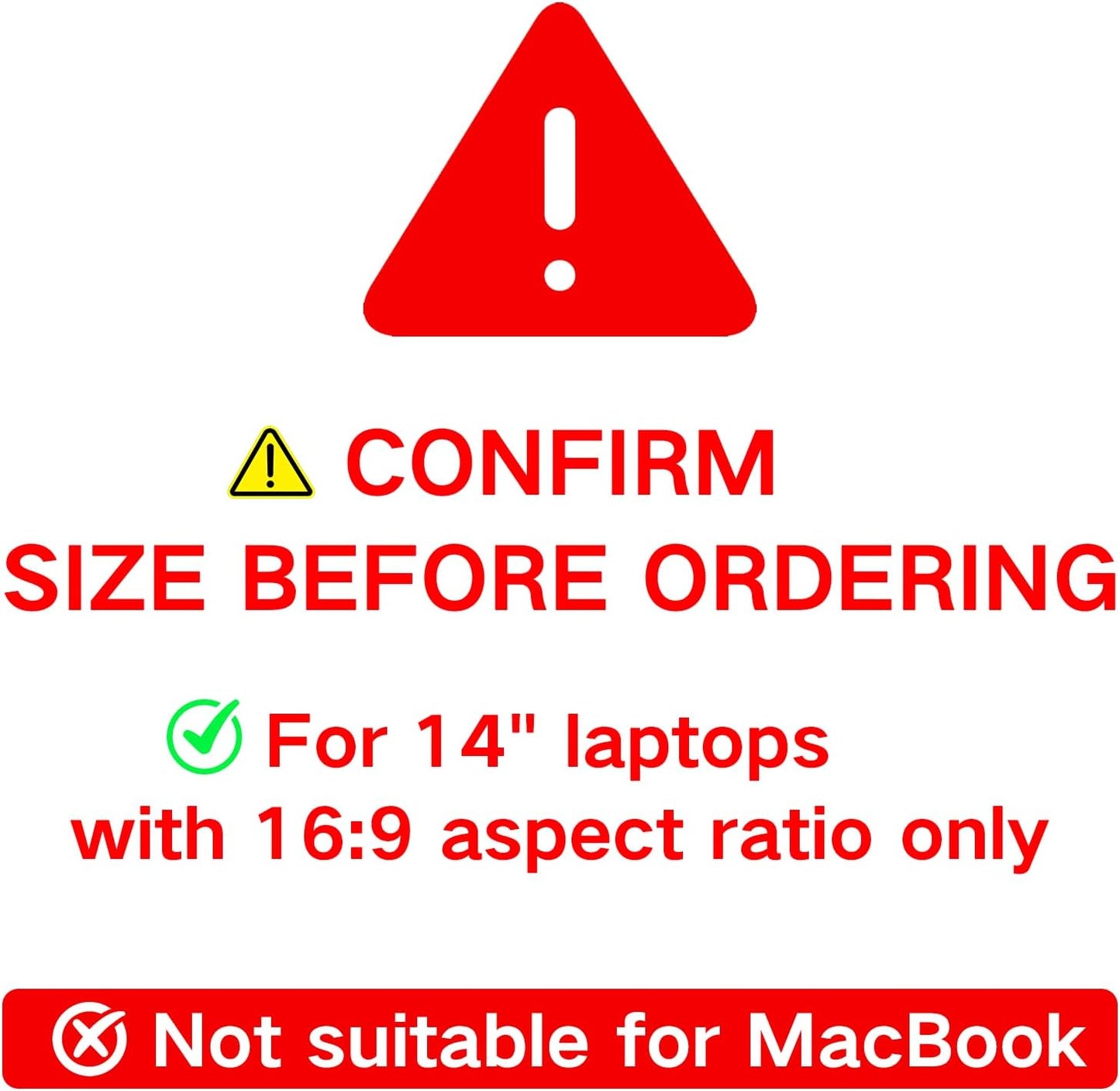 14 Inch 16:9 Laptop Privacy Screen Aspect Ratio, Laptop Screen Privacy Shield Compatible With Lenovo Hp Dell Acer Asus