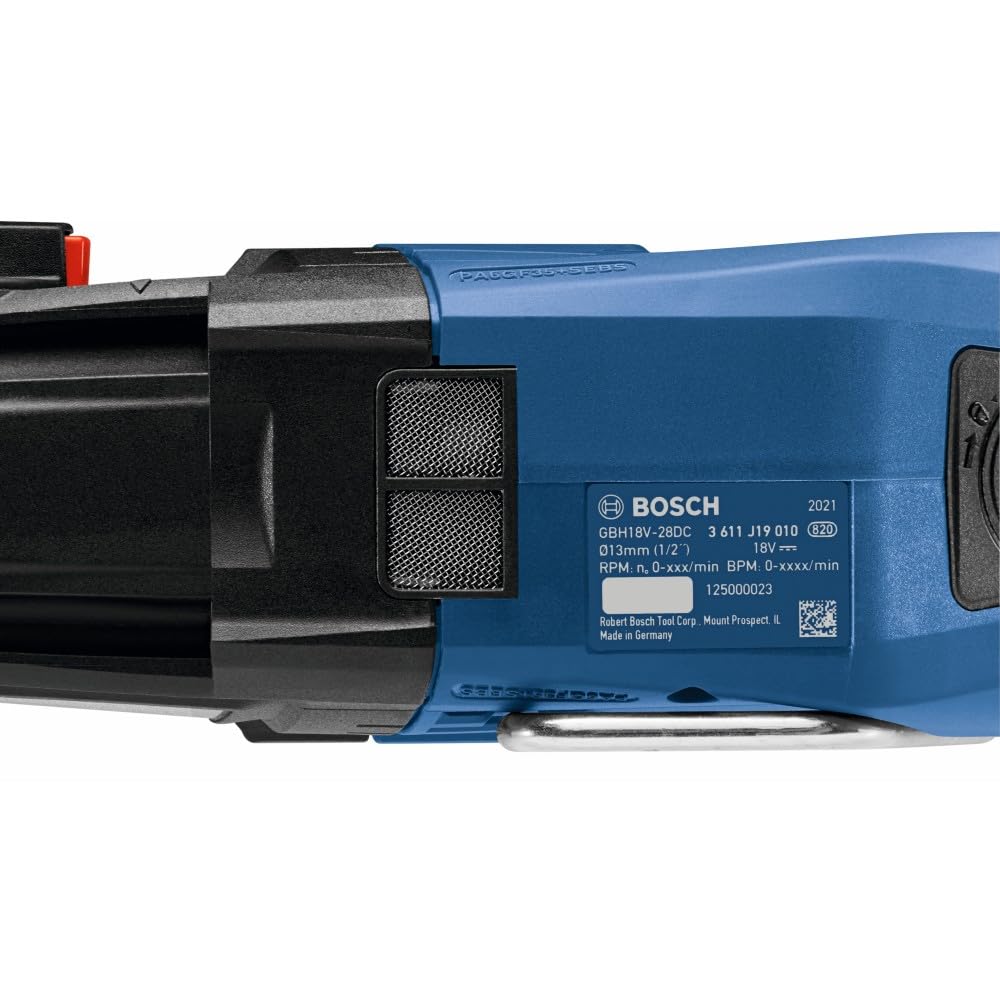 Bosch GBH18V-28DCN 18V Brushless Connected-Ready SDS-plus® Bulldog™ 1-1/8 In. Rotary Hammer (Bare Tool)