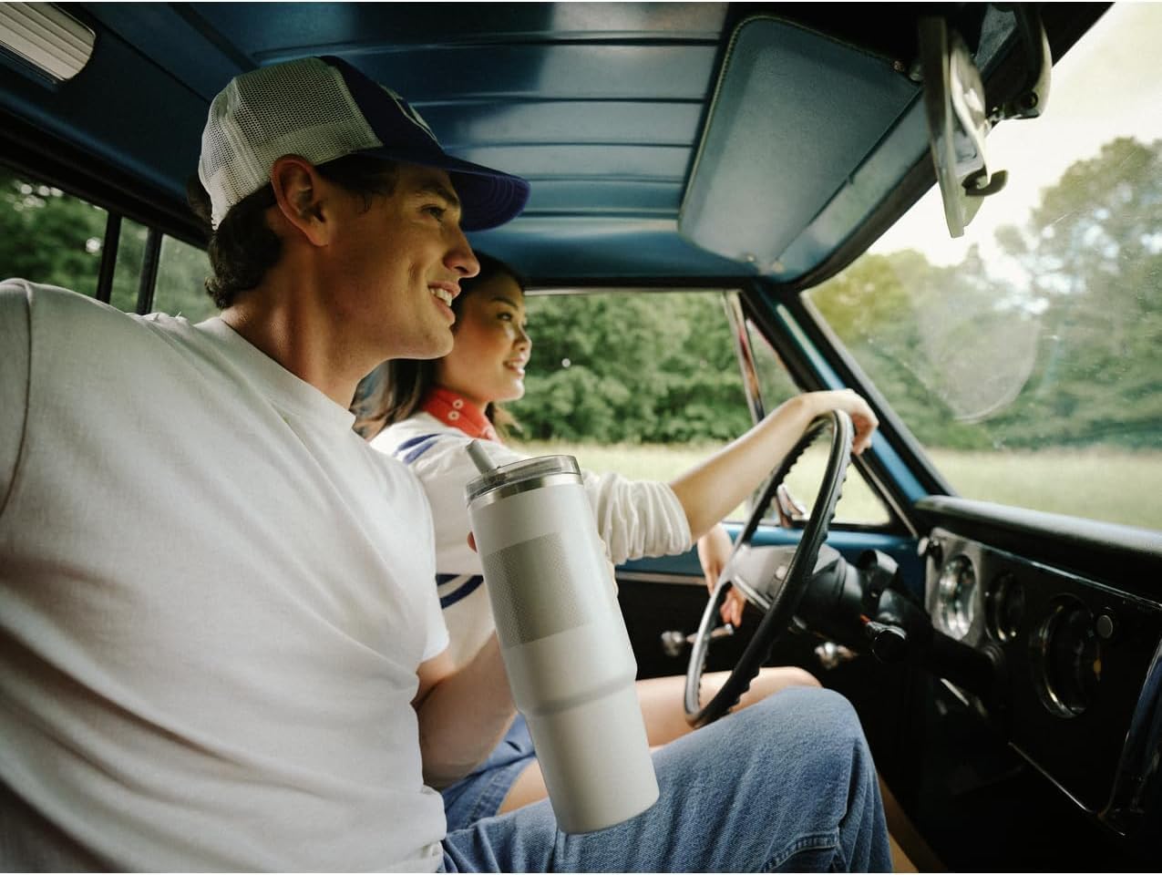 STANLEY Quencher ProTour Tumbler - Insulated Stainless Steel with Leakproof Lid & Built-In Straw | Travel-Friendly