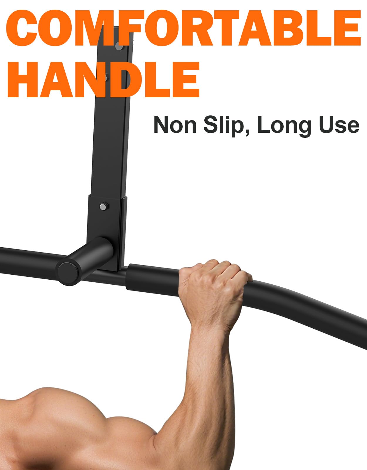 Fitarc Joist Mount Pull Up Bar, Chin Up Bar Ceiling Mount, Heavy Duty Home Gym Workout Equipment, Upper Body Trainer, 42 in Wide -Patent Pending