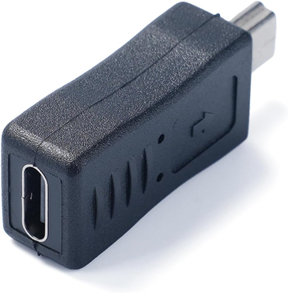 Tuygn 5Pin 5Pin MP3 USB C to USB Converter Type-C Female to USB Male Adapter for Digital Camera Player Portable