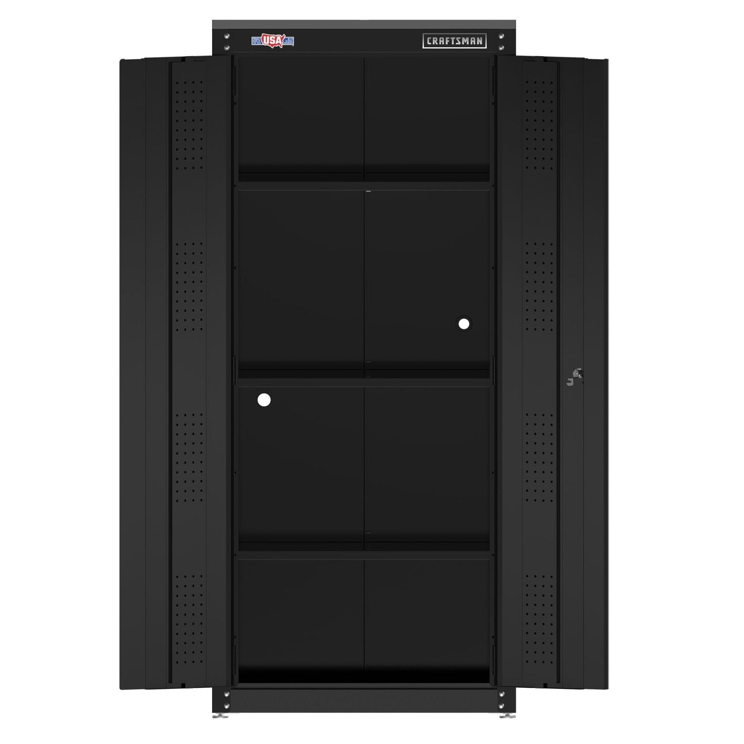 CRAFTSMAN Metal Garage Storage Cabinet, Floor Cabinet, 32 Inch (CMST23201BK)