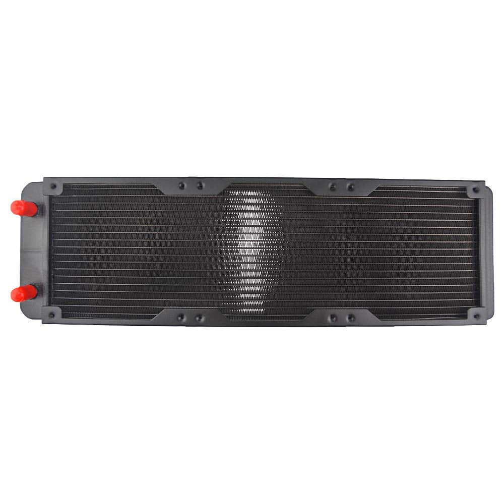 BXQINLENX 18 Pipe Aluminum Heat Exchanger Radiator for PC CPU CO2 Laser Water Cool System Computer 360mm(A)