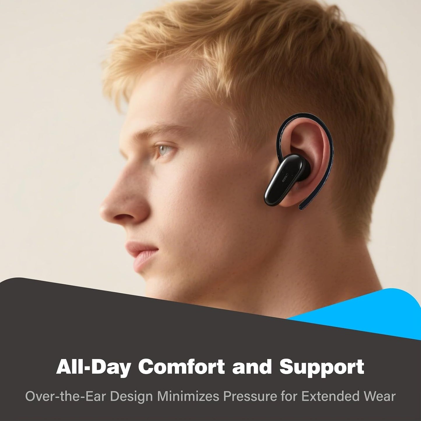 KMYZQDV 12Pcs Ear Hooks for Bluetooth Earpiece Universal Adjustable Hookz Clips Mount Over The Earbuds Small
