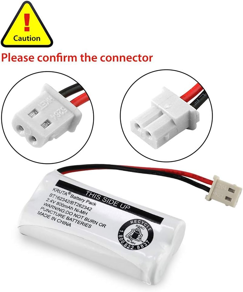 Kruta BT162342 BT262342 BT183342 BT283342 BT166342 BT266342 CS6114 CS6419 CS6719 EL52300 CL80111 Handset (Pack 2)
