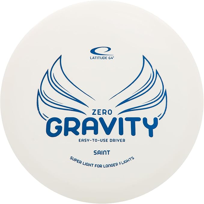 Latitude 64 Gravity Disc Golf Disc Set | 6-Pack Starter Set | Pure, Fuse, Explorer, Saint, Diamond, Bolt | Lightweight, Floating Plastic for Longer Flights | 120-130g (Colors May Vary)