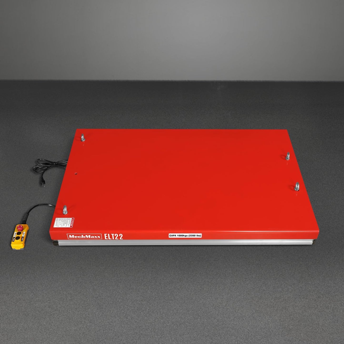 Mechmaxx 2200lb Capacity Stationary Electric Hydraulic Lift Table, 51.2” x 32.3”Platform, 39.4”Lift Height,UL Certified Motor,Model ELT22