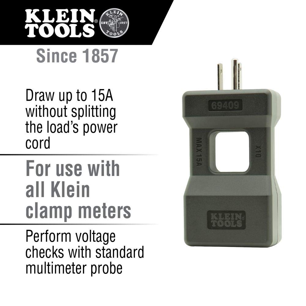 Klein Tools ET600 Multimeter + Line Splitter (10x)