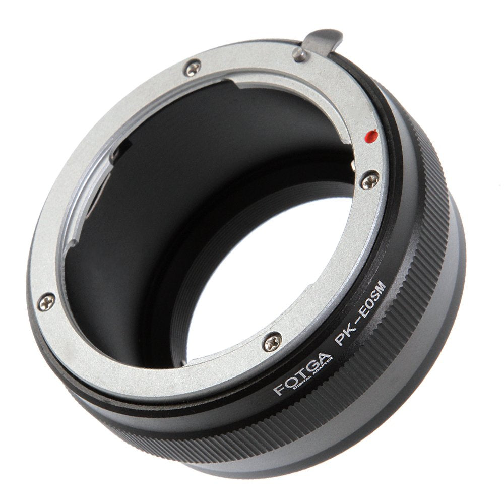 M2 M3 M5 M6 M10 M50 M100 Lens Mount Adapter for Pentax K/PK Mount Lens to Canon EOS M EF-M Mirrorless Camera Adapter