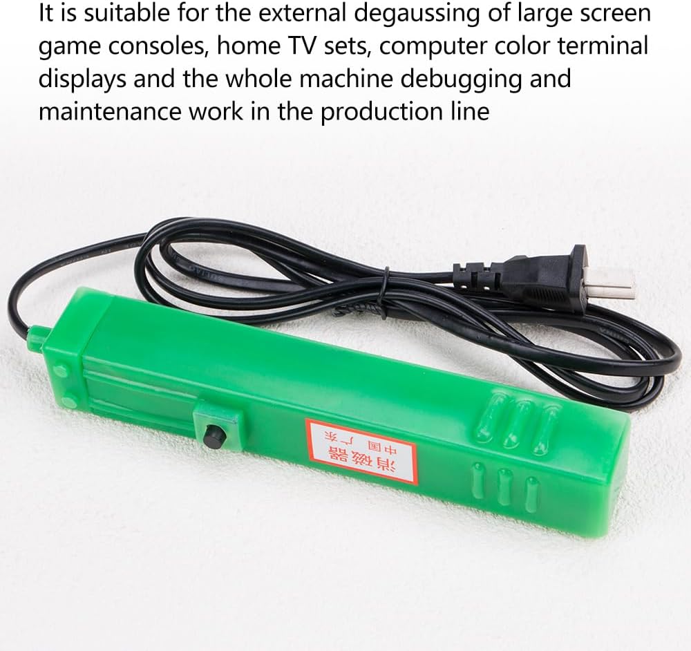 SaiDian Degaussing Wand - Demagnetizer for CRT Monitors & TVs