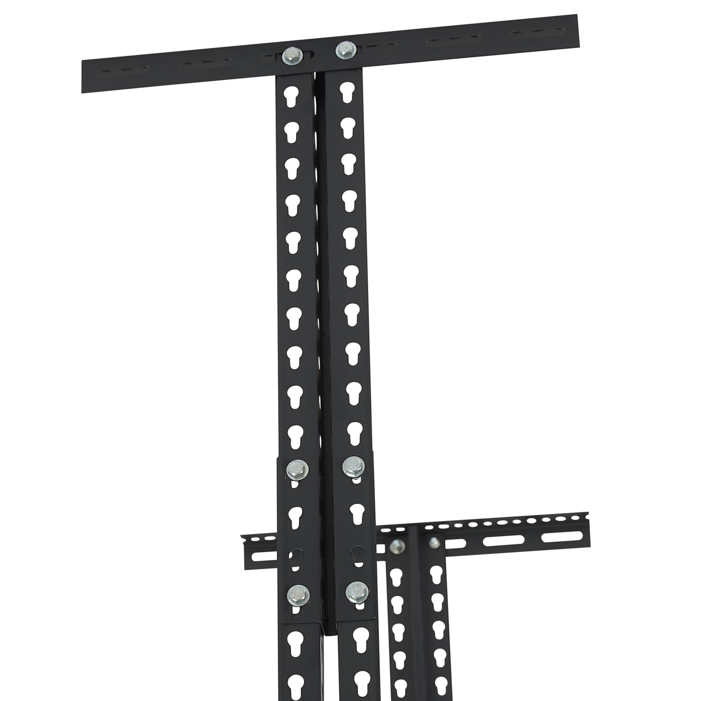 Klutch Overhead Garage Storage Rack — Adjustable Height, 96in.L x 48in.D x 23–37in.H