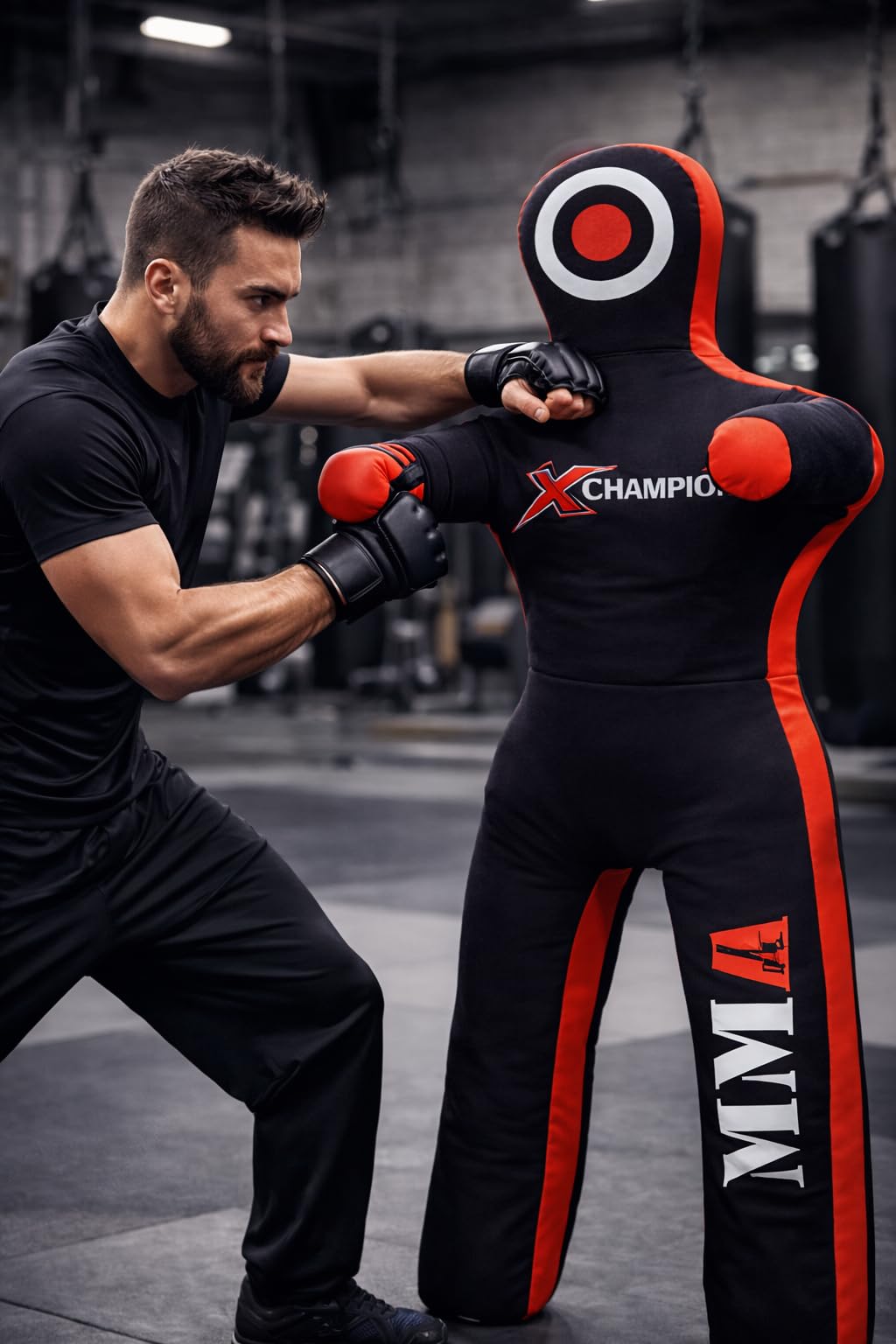 MMA Grappling Submission Dummy – Brazilian Jiu Jitsu BJJ Punching Bag for Judo, Karate, Boxing & MMA Training – UNFILLED(5Ft)