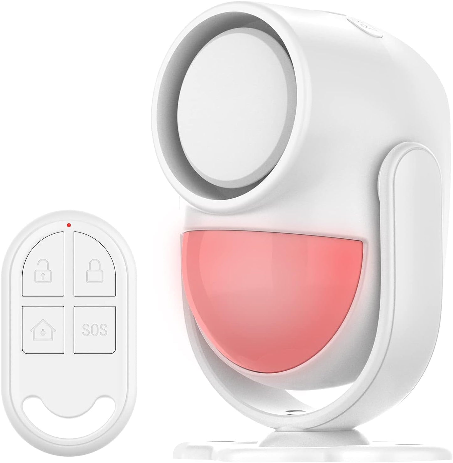luckydeer 125dB 328ft (40ft 3*AA Loud Motion Sensor Alarm with Remote Control PIR Detector, Batteries), Indoor Wireless