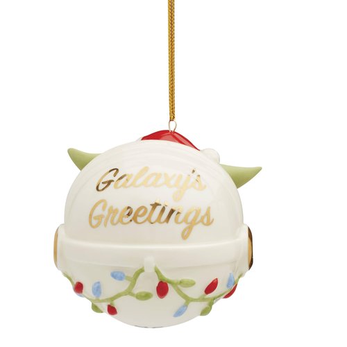 Lenox 895920 Grogu's Holiday Hover Pram Ornament, Christmas