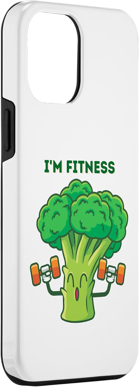 Broccoli Exercising 15 iPhone Plus - Animated Vegetables Case