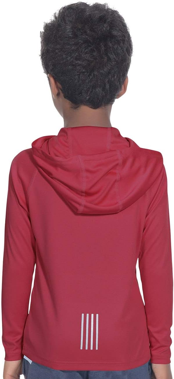 Hoodies for Boys Outdoor Recreation Shirts - Youth Athletic Tops Sun Protection UPF 50+