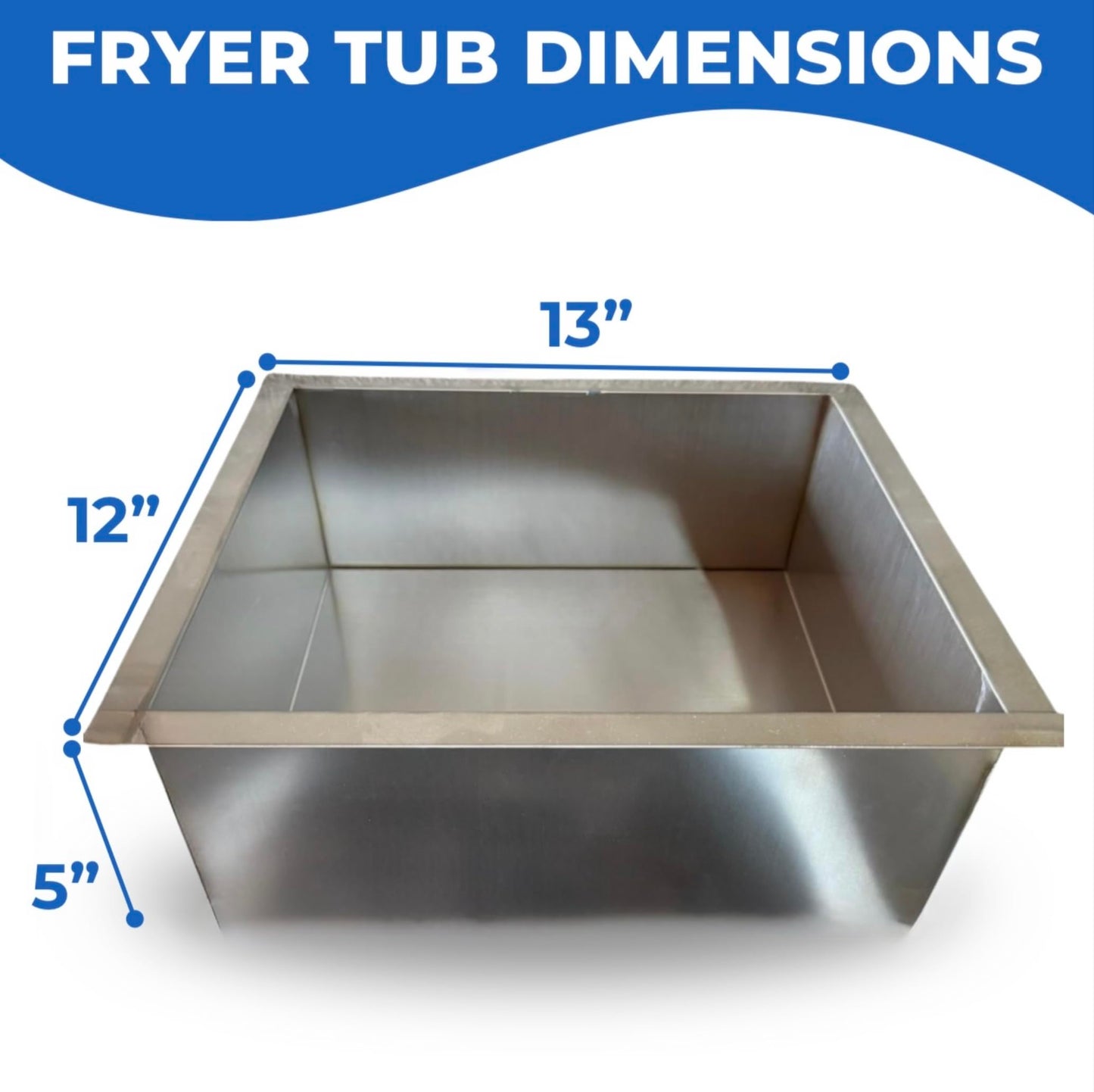 Deep Fryer and Flat Top Griddle Cart | 20" Stainless Steel Griddle | 3 Gallon Single Tank Deep Fryer | Outdoor Propane | Portable 4 Wheels | Thermometer + Cover Included | Commercial & Home