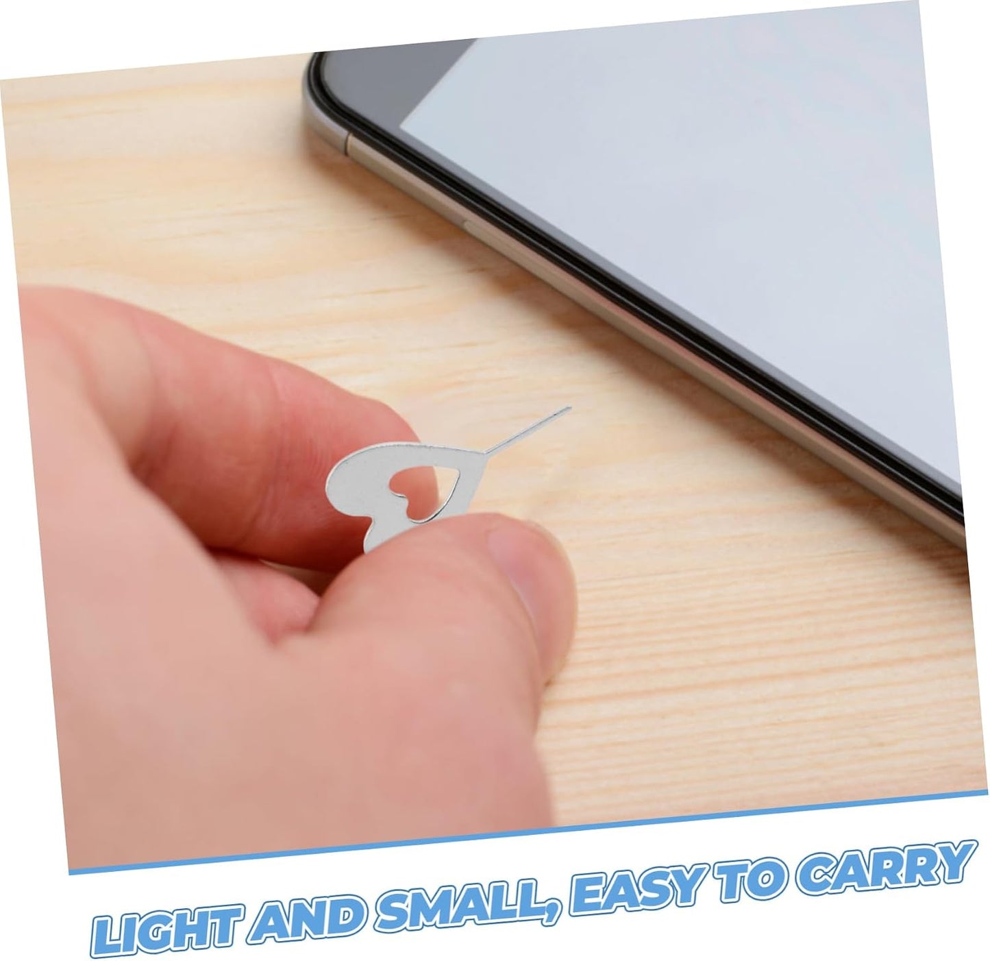 100pcs Artibetter Sim Card Ejector Tool Kit Sim Removal for Phones Tablets and Devices Compact Lightweight Design