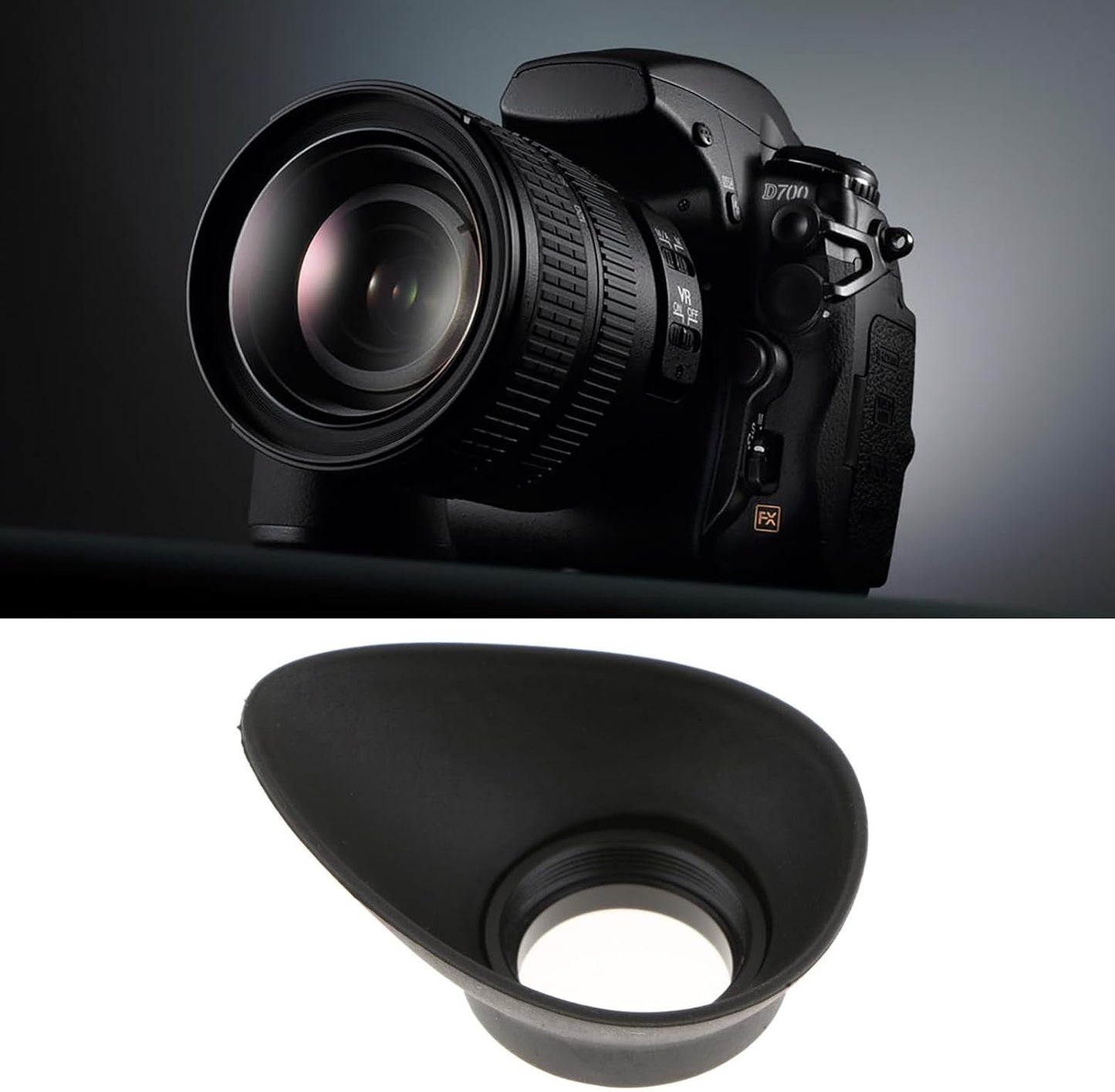 CHICHIYANG 22MM D700 D800 F5 F6 D4 Rubber Camera Viewfinder Blindfold Eyecup Eyepiece Reduce Reflection & Glare