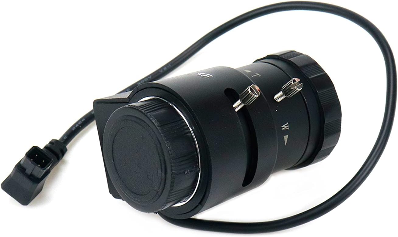 Dahszhi 5-50mm 1/3" F1.6 Format Aperture CS Mount DC Auto Varifocal IR CCTV Lens for Box Body Camera