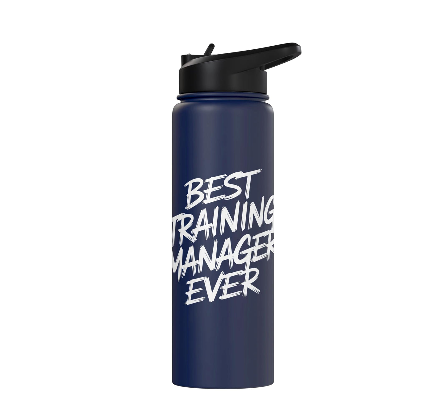 Best Training Manager Ever Funny Training Manager Stainless Steel Insulated Water Bottle