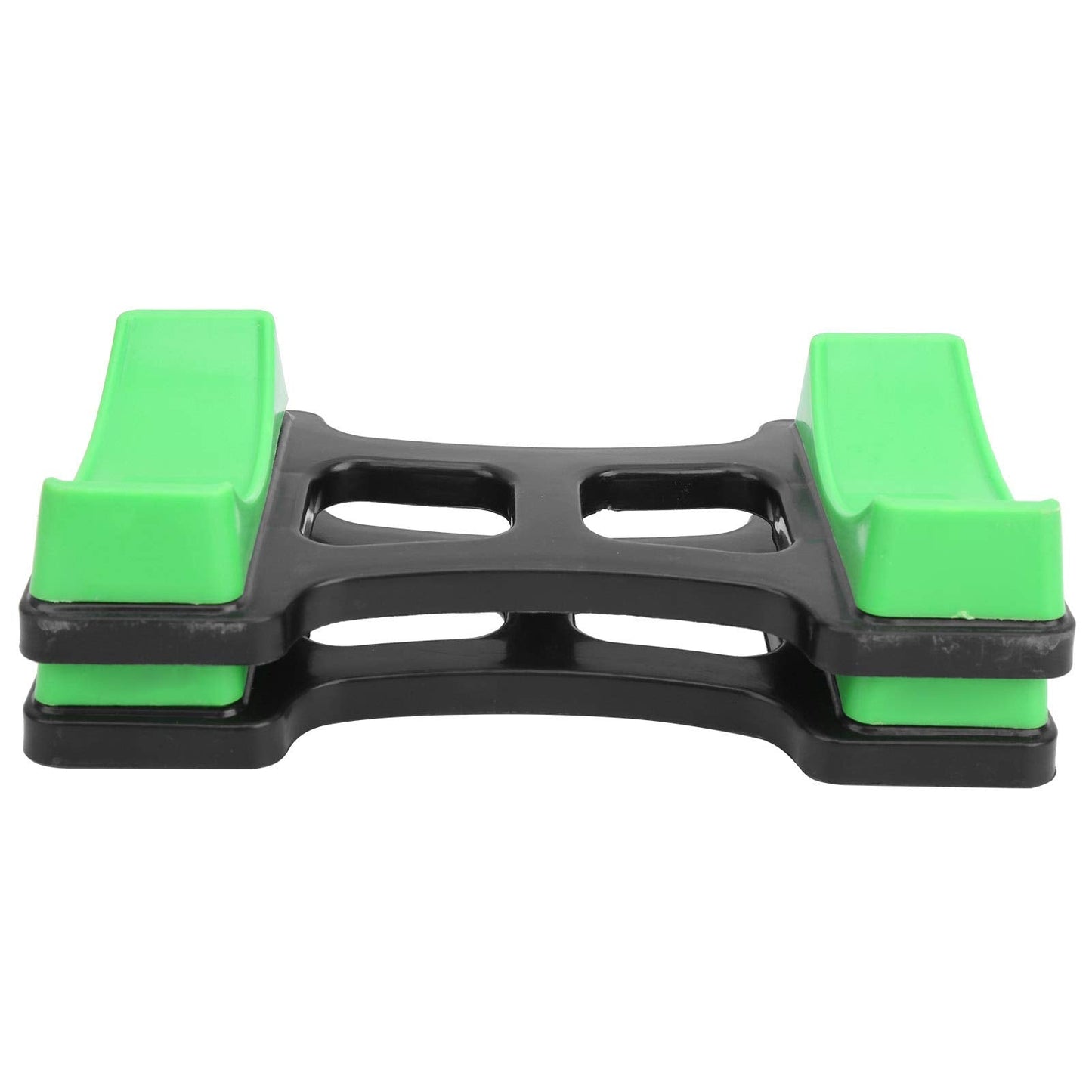 OUKENS Dumbbell Bracket Mat, 1 Pair 7.6x3.9 inches Holds up to 60kg ABS Dumbbell Storage Frame Stand Holder, Prevents Rolling & Scratches, Floor Protection Mat for Home Gym