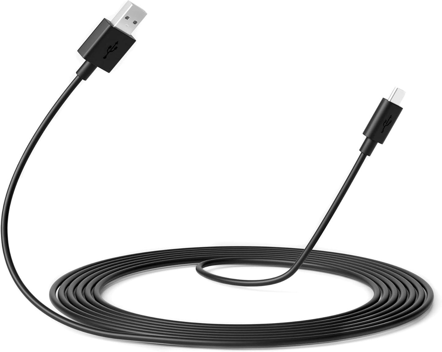Beudsa ChargN 10mm DC Extra Long Tip Micro USB Charger Cable Cord Compatible with Charging Power Bank