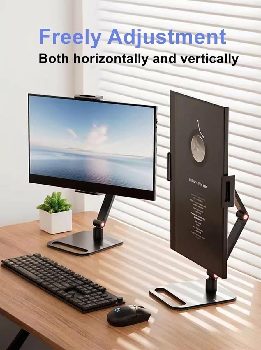 12-17.3 Inch 16 Inch 12.9inch Portable Monitor Holder for Screen Desk Holder Metal Stand Universal Expandable Display