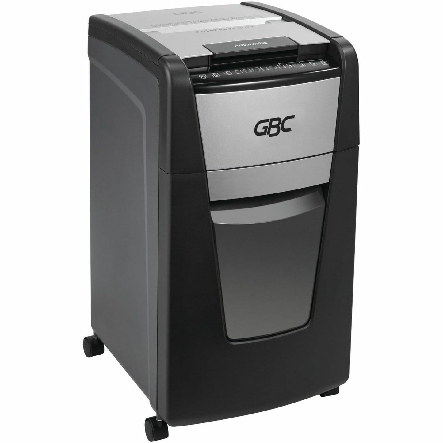GBC Paper Shredder, Auto Feed+, 300 Sheet Capacity, Super Cross-Cut, Office Shredder, 300X (WSM1757608)