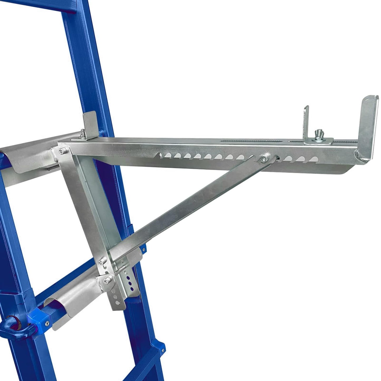 Ejoyous Ladder Jack Kit, 2PCS Ladder Jacks Adjustable Stabilizer Tripod Load Bearing Bracket Alloy Steel Ladder Stand Kit