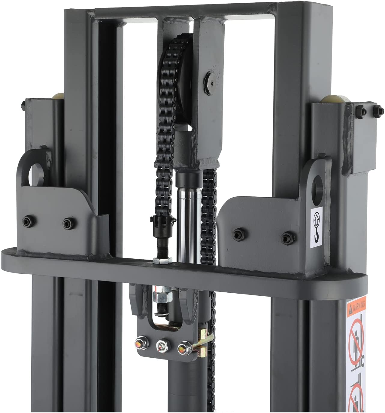 APOLLOLIFT 98" High Counterbalanced Fully Powered Electric Stacker 2200lbs Capacity Material Lift