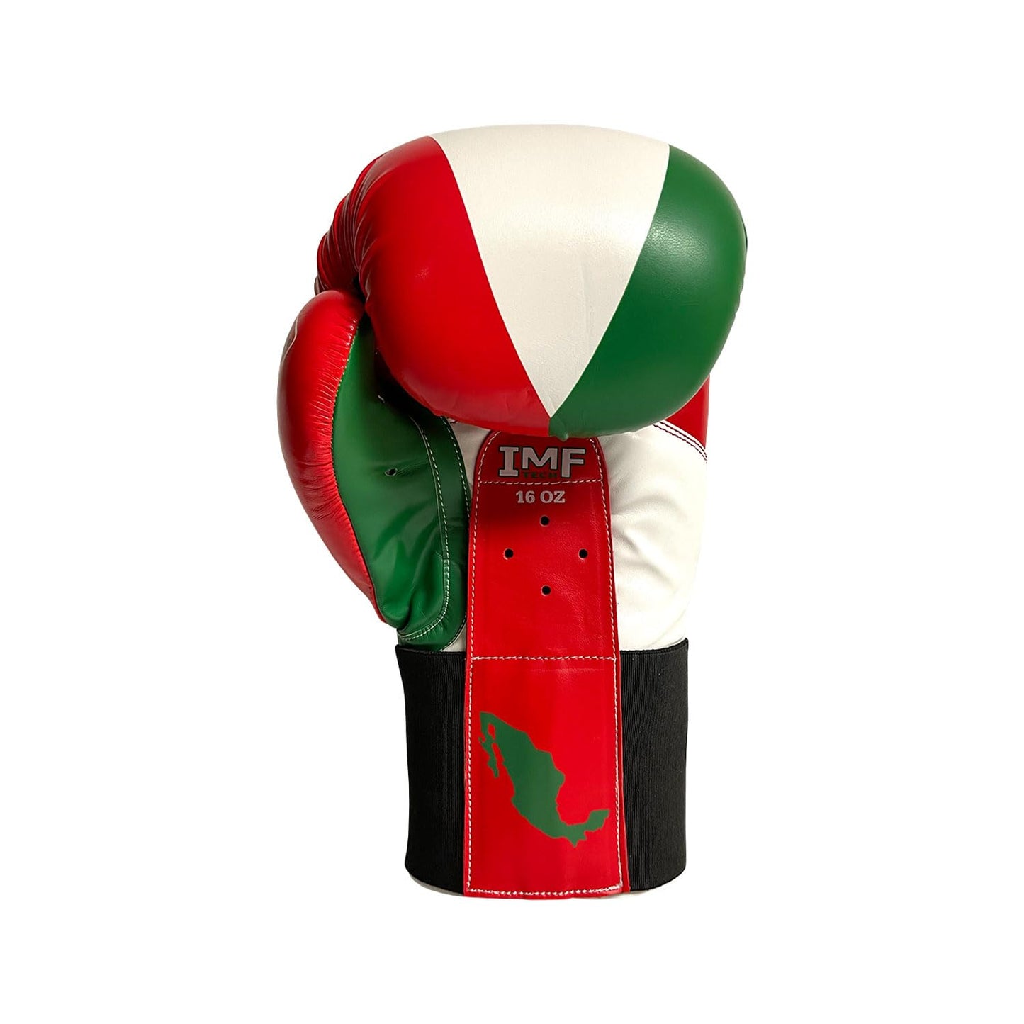 Ringside Limited Edition Mexico IMF Tech Boxing Training Sparring Gloves, 16-Ounce