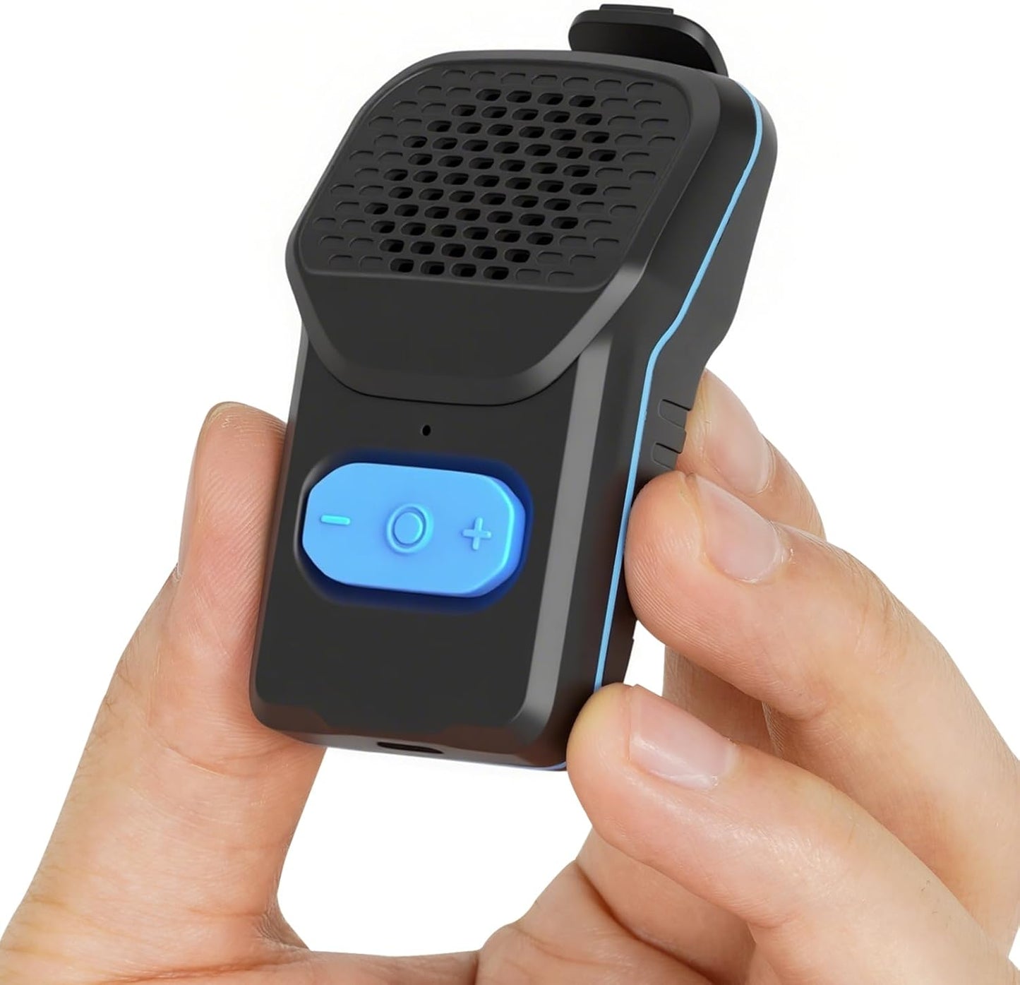 QUEENLINK 10H IPX7 5.3, Wearable Bluetooth Speaker, Working Time Clip On Portable Mini Personal Speaker, Waterproof