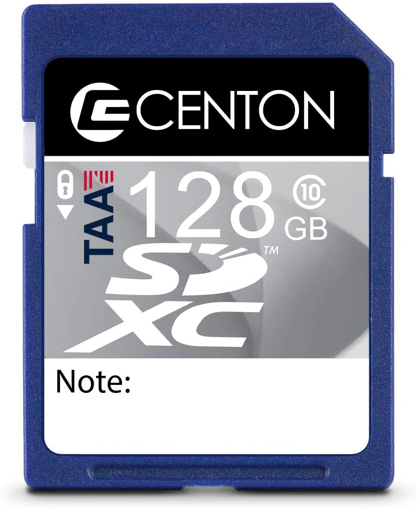 Centon 128 10-1 S1-SDXC10-128GTAA Electronics GB microSDXC - Class Card